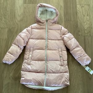 Michael Kors Big Girls Heavy Weight Puffer Jacket, size L(14)